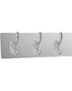 Ganchos Adhesivos Fuertes de Plástico para Ropa, Ganchos Transparentes sin Rastro para Puerta de Cocina, Ganchos para Abrigos Montados en la Pared sin Perforaciones