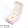 Caja de Almacenamiento Portátil para Joyería con Etiqueta, Caja para Pendientes y Joyería, Caja de Embalaje para Joyería de Collar y Anillo Transfronteriza