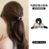 Pinza para el Cabello de Perla Marrón para Mujer 2024 Nuevo Pinza Pequeña para Recoger la Mitad del Cabello Lado de la Frente Mechones Sueltos Flequillo Pinza para el Cabello Accesorios para el Cabello