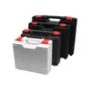 Caja de Plástico Portátil para Decoración de Piezas de Automóvil al por Mayor Caja de Herramientas Caja de Almacenamiento para Estufa de Cassette Negra a Prueba de Explosiones para el Hogar