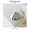 Botones Metálicos Yisen con Forma de Diamante 3D, Botones Decorativos Minimalistas de Nicho para Ropa, Botones para Abrigos de Traje Casual
