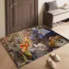 Novo Tapete de Chão de Terra de Diatomáceas Zootopia 2, Resistente ao Desgaste, Antiderrapante, para Entrada e Hall de Entrada, Tapete de Entrada Resistente à Sujeira, em Estoque