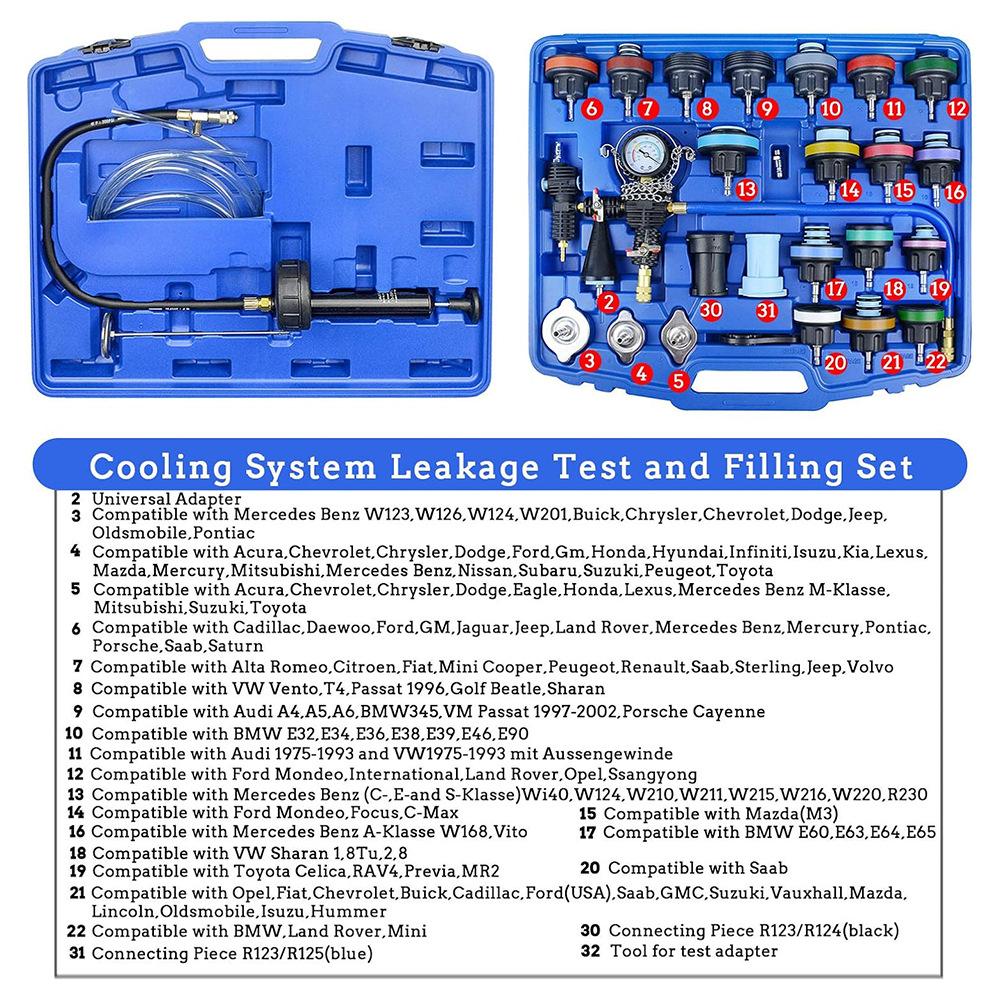 Cooling System Pressure Tester