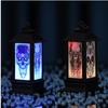 Nuevo Halloween Transfronterizo Lámpara de Aceite Luminosa Adornos Luminosos Linterna de Calabaza de Calavera Decoración de Escena de Ventana de Fiesta
