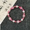 Pulsera de Melocotón con Cuentas Dulce y Femenina de Venta Caliente Diseño Ins Pulsera Mejor Amiga Estudiante Regalo de Cumpleaños