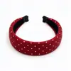 Estilo Coreano Estampado de Tela Estrella Corazón Aro Simple Moderno Para el Trabajo Accesorios para el Cabello Lujo Ligero Sensación de Alta Gama Versátil Tocado Venta al por Mayor