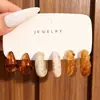 Pendientes de Diseño de Nicho de Moda Personalizados Estilo Ins Transfronterizos Europeos y Americanos para Mujer, Juego de Pendientes de Tres Tubos de Resina Naranja y Verde Fruta