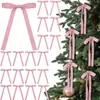 Lazo de Terciopelo de 1.5 cm Transfronterizo Decoración de Ambiente para Eventos Navideños, Bodas, Fiestas, Decoración del Hogar