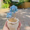 Plantas Pequeñas Suculentas Tejidas a Crochet de Lana Hechas a Mano, Lindos Adornos de Escritorio Simulados de Suculentas Que Nunca Se Marchitarán