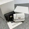 Bolsa feminina retrô estilo coreano celebridade da internet 2023 nova moda casual corrente losango ombro bolsa mensageiro bolsa quadrada pequena