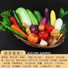 Simulación Modelo de Frutas y Verduras Espuma Pimienta Zanahoria Pepino Calabaza Ajo Maíz Decoración Enseñanza Infantil Concientización