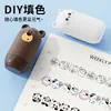 Fábrica Fuente Sello Rodante Lindo para Diario Sello de Oso Material Decorativo DIY Borde de Diario Sello Rodante