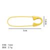 Broche de Seguridad Antiguo Chapado en Oro para Mujeres Embarazadas y Bebés, Serpiente Calmante para Bebés y Conservador de Color, Colgante de Pin de Seguridad Dorado para la Salud