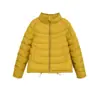 Moda Casual Versátil Simple de Invierno 2025 Transfronteriza Chaqueta de Algodón Acolchada con Cuello Alto para Mujer