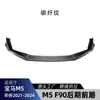 Adecuado para Bmw Bmw Serie 5 M5 F90 Lci 2021-2024 Lip Frontal Pala Frontal Spoiler Piezas de Modificación Transfronterizas