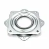 Suporte giratório oco galvanizado, vitrine, estante, base de prateleira de armazenamento, base com rolamento giratório de 360 graus, plataforma giratória