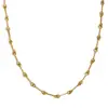 Cadena de suéter de cadena de unión simple de acero inoxidable de venta caliente transfronteriza, cadena en capas para mujer, oro de 18 quilates, lujo ligero, diseño de nicho, accesorios de otoño e invierno