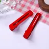 Nuevo Clip de Pato de Pico Cuadrado de Crema de Dopamina Clip de Cabeza Cuadrada Clip para Flequillo Pinza de Belleza para el Cabello Clip de Alta Calidad Sin Marcas