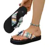Verão 2026 Novo Comércio Exterior Tamanho Grande Sandálias Casuais Confortáveis Simples Estilo Étnico Slip-on Tamanho Único