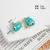 Pez Payaso Rayado Tropical Colgante Tridimensional DIY Materiales para Accesorios de Collar Pulsera Aretes con Cuentas