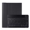 Funda protectora con teclado Bluetooth para iPad Pro, para comercio exterior, con patrón de lichi, teclado dividido con ranura para bolígrafo, tapa de cuero para dormir