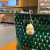 Chaveiro Pingente Desenho Animado Me Assuste de Bobagem Soprando Bolhas Alívio de Estresse Boneco Chaveiro de Carro Bolsa Ornamento Pequeno Presente
