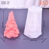 Molde de Silicona para Adorno Navideño con Forma Espiral de Flor en Relieve Tridimensional