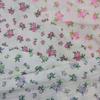 Tela Estampada de Flores Cortadas 100% Algodón, Algodón Puro 9088 Estampado Floral Pequeño Moderno Tela para Ropa Infantil y Accesorios para la Cabeza
