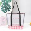 Bolsa de Playa Personalizada Gran Capacidad Malla Bolsa de Natación Multifuncional Bolso de Viaje Bandolera Bolsa de Playa para el Hombro Bolsa para Traje de Baño y Cosméticos