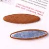 Botones Ovalados de Tela Estética Estilo Coreano Ins Clips Laterales para Ropa de Bricolaje Pasadores Hechos a Mano Materiales y Piezas para Accesorios de Zapatos y Sombreros