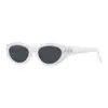 Estilo retro nuevas gafas de sol gm retro ojo de gato para mujer cara pequeña marco pequeño de alta gama gafas de sol estilo callejero europeo y americano