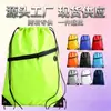 Bolsas com cordão e furo para fone de ouvido personalizadas, bolsas de poliéster com cordão personalizadas, mochilas esportivas de tecido Oxford impermeável personalizadas