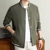 Chaqueta de Béisbol para Hombre Estilo Old Money, Resistente al Viento y Duradera, Adecuada para Viajes Diarios y Uso Casual, Disponible en Múltiples Colores, Venta al por Mayor