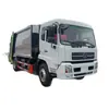 Caminhão compactador de lixo Chengli de 14 metros cúbicos para exportação para a Ásia Central e África, direto da fábrica. Caminhão de transferência de lixo de 12 metros cúbicos 18 metros cúbicos.