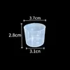 Vaso de Medición de Plástico Vaso de Precipitado con Asa Resistente a Altas Temperaturas Vaso con Escala de Laboratorio Resistente a Ácidos y Álcalis Vaso de Medición Transparente de PP Cilindro de Medición