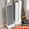 Mopa giratoria para personas perezosas, mopa plana manos libres para uso en el hogar, una herramienta mágica para fregar suelos de madera, doble uso para húmedo y seco, mopa absorbente
