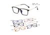 Armazón de gafas TR90 ultraligero para estudiantes, moda, suministro transfronterizo, duradero con metal, propionato de celulosa, pie de varilla 246