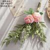 Imitação de flor Yi tecido cartas manuscritas fábrica decoração de casa design de casamento buquê decoração de parede pendurado na parede CF01235