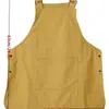 Delantal Doble Cara Resistente al Agua para Barberos, Cafeterías y Restaurantes, Ropa de Trabajo para Cocina Casera con Texto Impreso, Tendencia Popular en Línea