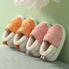 Pantuflas de Algodón para Niños Invierno Talón de Bolsa Impermeables Antideslizantes Pequeñas Grandes Niños y Niñas Gruesas Suela Suave Forradas de Felpa Calientes Zapatos de Algodón para Bebé