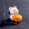 Decoração DIY de fantasma, abóbora e urso de Halloween, acessórios de sacola surpresa, miniaturas, novo produto transfronteiriço