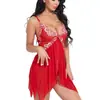 Fornecimento transfronteiriço de lingerie sexy europeia e americana, meias de rede transparentes sexy, suspensórios, camisola, pijamas femininos, conjunto sexy, atacado