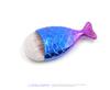 Brocha de Maquillaje Explosiva Cola de Pez Pequeña Única Brocha de Base Sirena Pescado Gordo Pequeño Herramienta de Belleza para Maquillaje