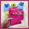 Desenho animado de inverno, urso morango, olhos grandes, meias de veludo coral, presente para namoradas, TikTok, mesmo estilo, Ursinho Pooh