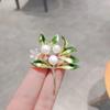 Broche Examen de Admisión a la Universidad Girasol Broche de Gama Alta para Mujer Exquisito Temperamento Ramillete Accesorios para Traje Pin
