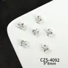 Acessórios de unha populares estilo francês em prata, acessórios de unha de alta qualidade versáteis de luxo leve com coração e borboleta vazados adornados com diamantes