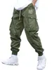 Amazon Wish Pantalones Cargo Deportivos de Exterior de Primavera y Otoño para Hombre con Bolsillos y Puños, Dropshipping Disponible