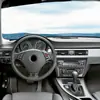 Adecuado para 2005-2012 BMW serie 3 antiguo E90 control central palanca panel de instrumentos fibra de carbono modificación interior de coche