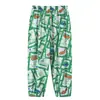 Pantalones Repelentes de Mosquitos de Algodón y Seda para Niños Pantalones de Verano Finos para Bebé Transpirables Frescos Niños Niñas Pantalones de Linterna de Verano Verano
