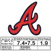 Patches Bordados com Logo de Time de Baseball em Estoque para Decoração de Roupas e Bolsas Patches de Reparo